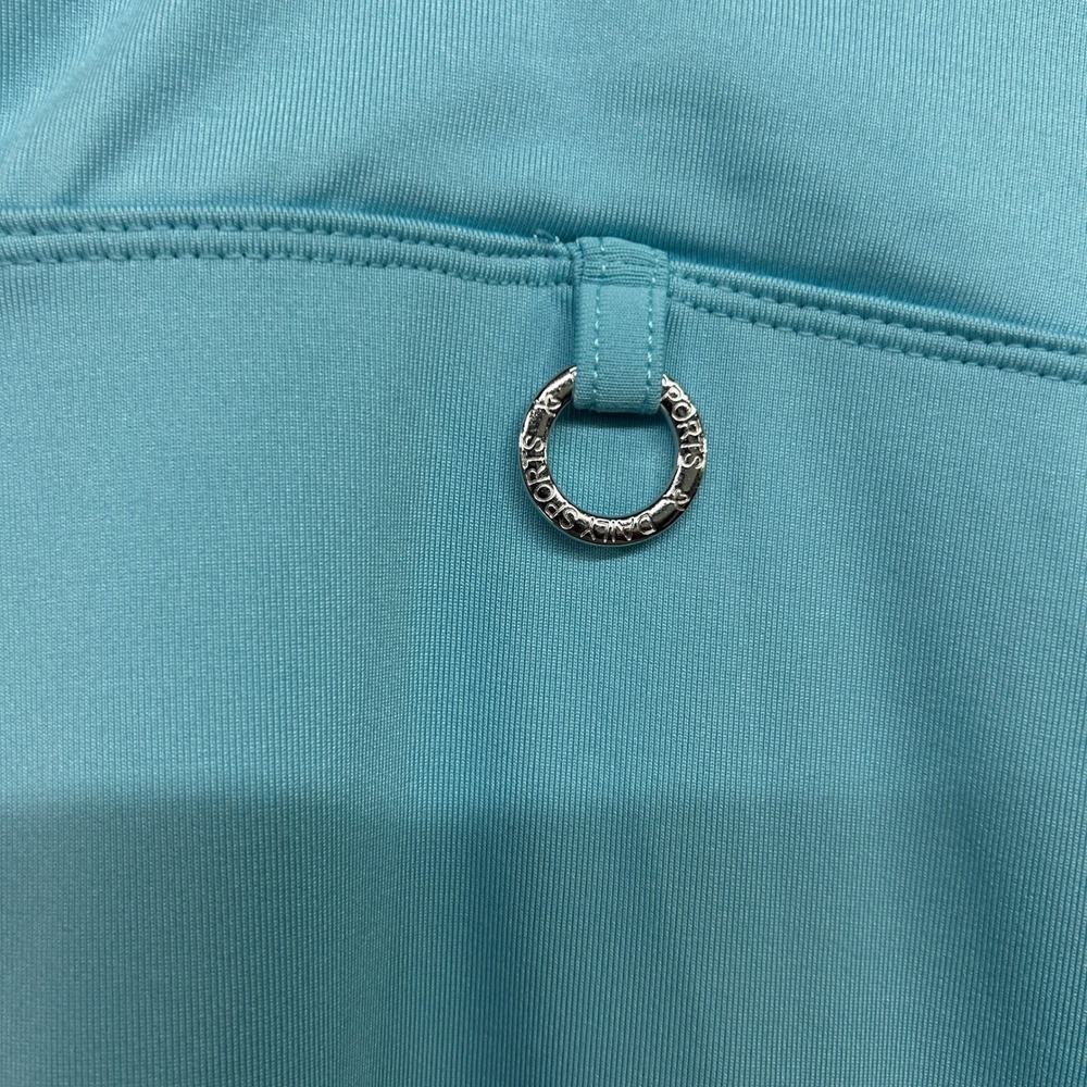 Bay Blue Skort S Teal Zipper Pockets Stretch Athleisure‎ Active Casual - Picture 5 of 9